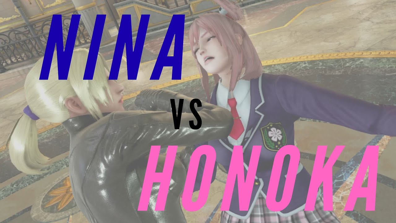 TEKKEN7 Nina vs Honoka[ Mount Ryona] SP版