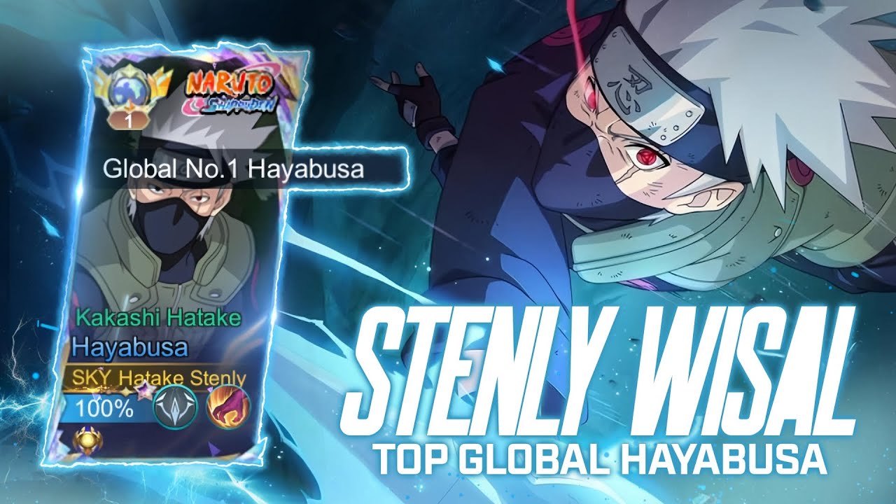 PUSH TOP 1 GLOBAL HAYABUSA ! MOBILE LEGENDS !