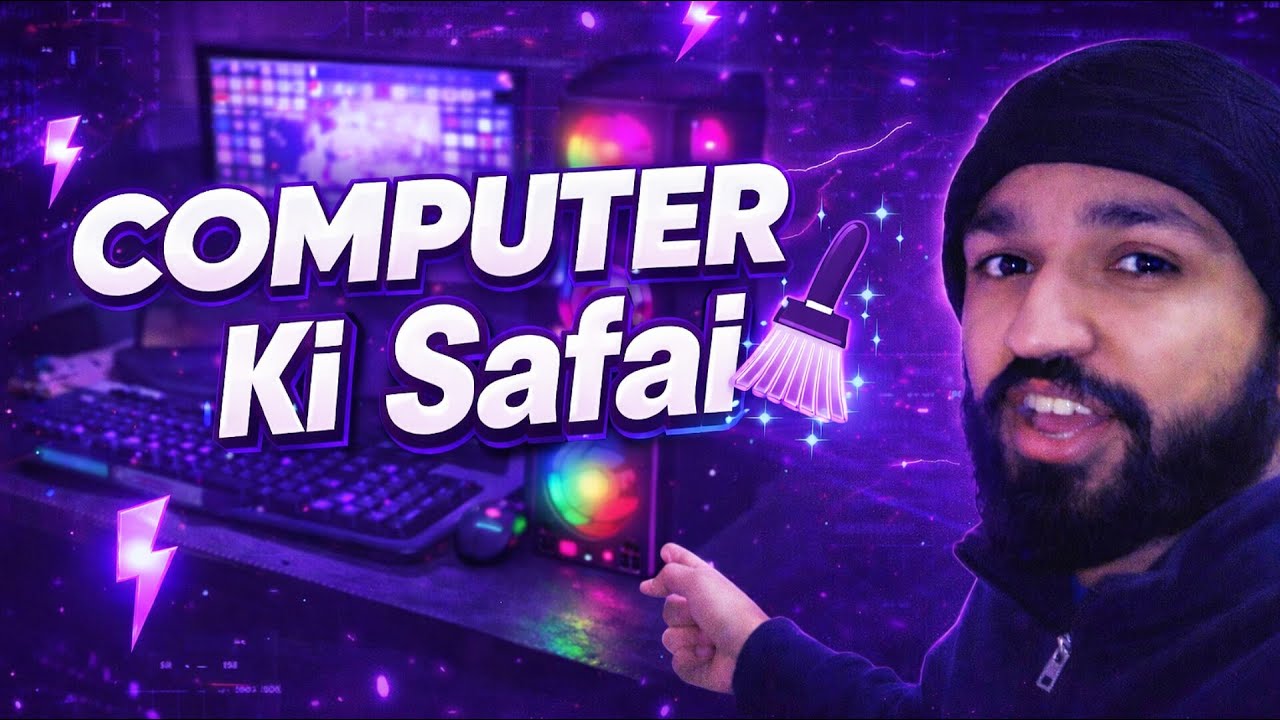 Mera RGB Computer Clean Kar Diya 😱 | Room Setup Vlog