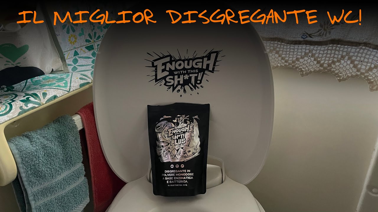 RECENSIONI SINCERE! Ep.1 - IL MIGLIOR DISGREGANTE WC PER CAMPER!