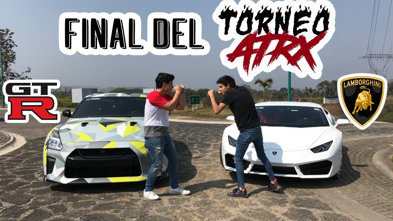 ¿Puede un NISSAN GTR ganarle a un LAMBORGHINI HURACÁN l ATRX