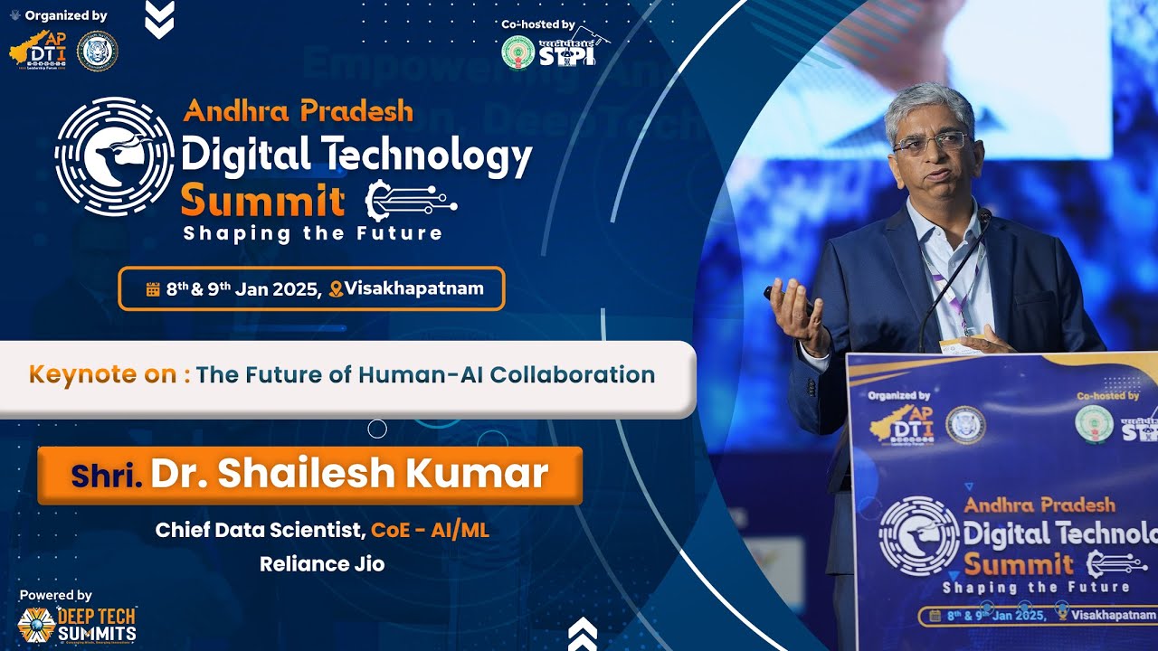 Keynote | The Future of Human-AI Collaboration | Dr. Shailesh Kumar | APDTS25