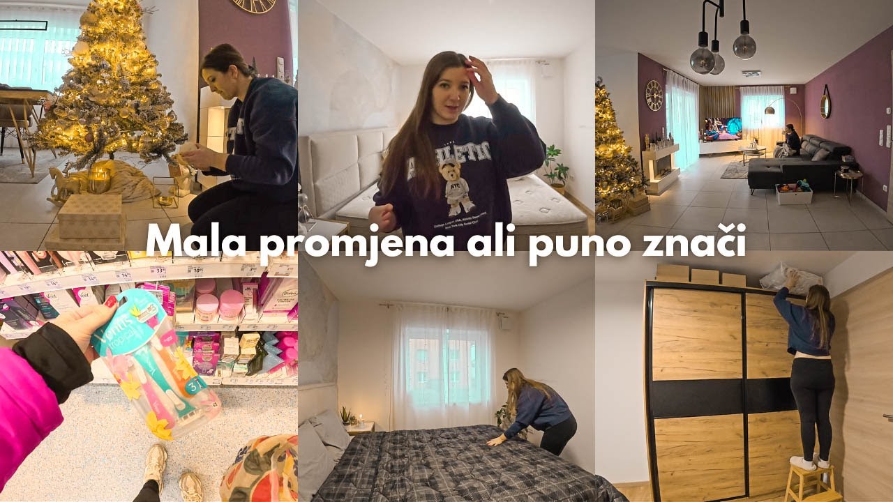 Mala promjena ali puno znači 👌ovoh praznika samo želim biti kući 🏠✨