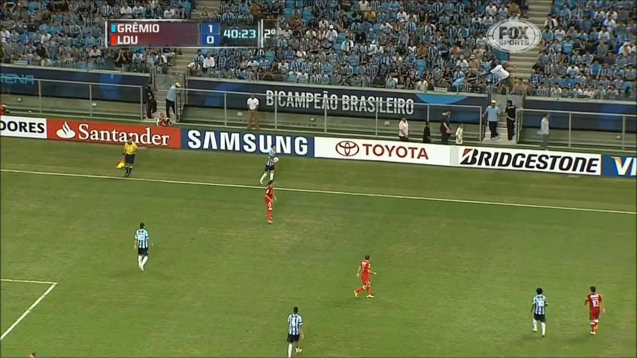 Grêmio (5) 1 x 0 (4) LDU - 2° Tempo Completo - 30/01/2013