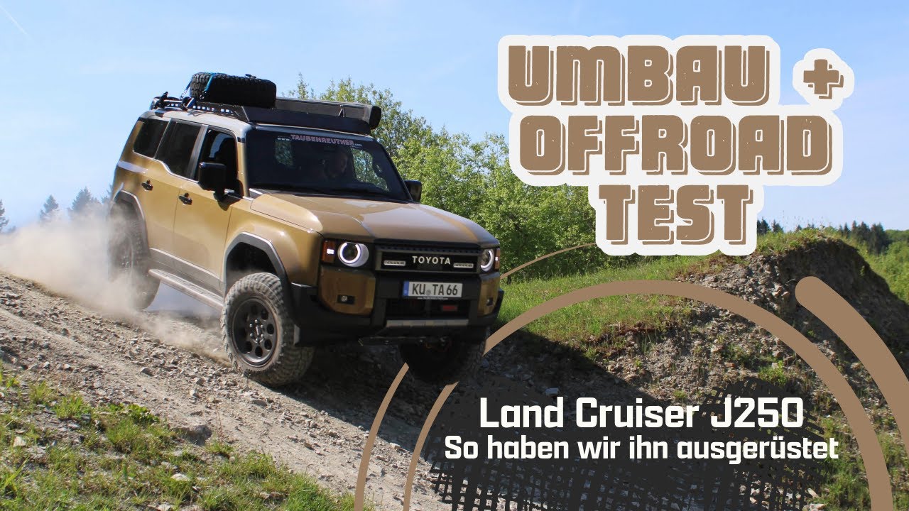 Toyota Landcruiser Prado 250 / Test im Offroadpark 2025 / Wie gut ist er wirklich?