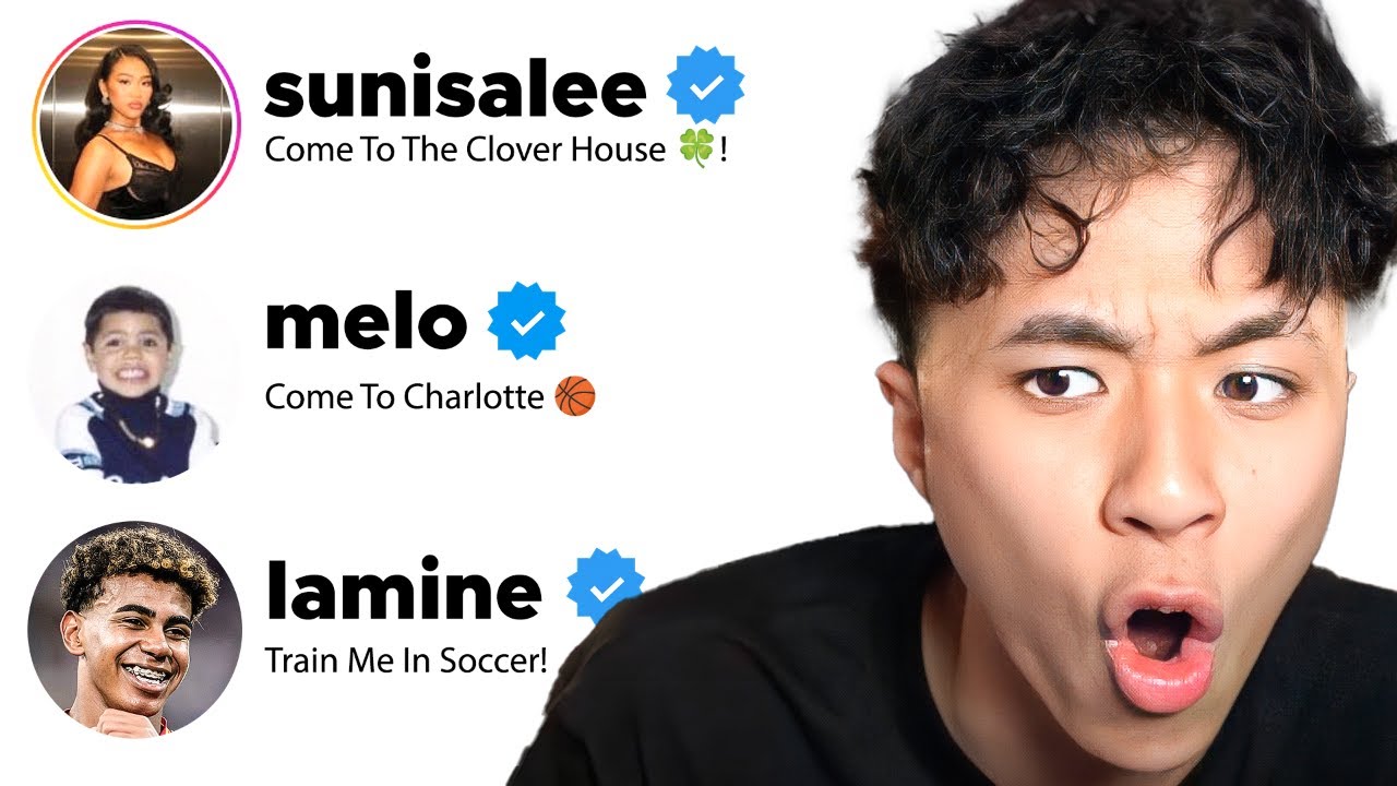 I DMed 100 Celebrities To See Who’d Stream With Me..😳