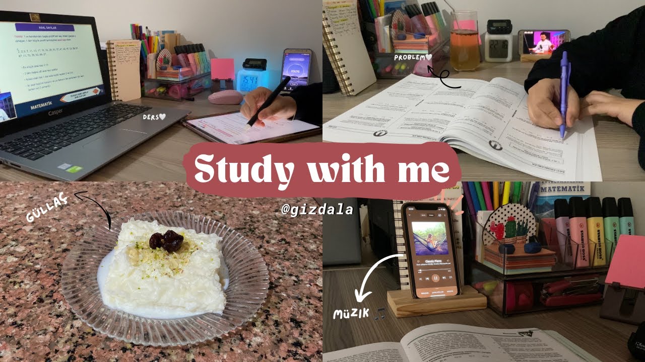 Ramazan ayında ders çalışma rutinim || Study vlog #38 || İftar hazırlığı, sessiz vlog #studywithme