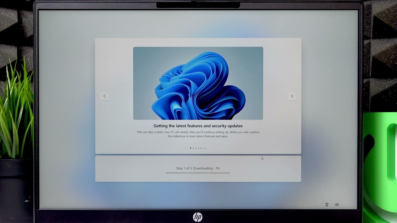 HP Pavilion 16 – First Setup (Windows 11)