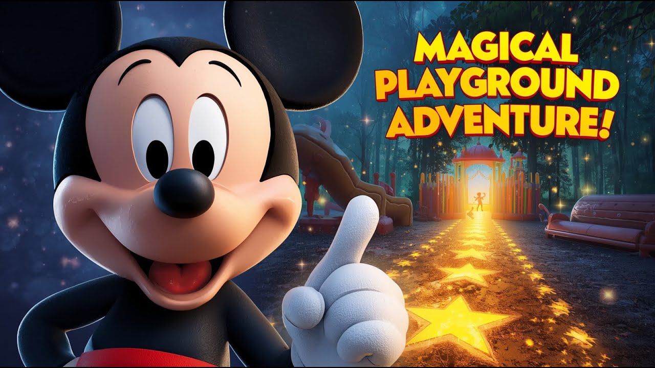 “Mickey Mouse Magical Playground Adventure | Lost Memories Full Cartoon | AI Animation”