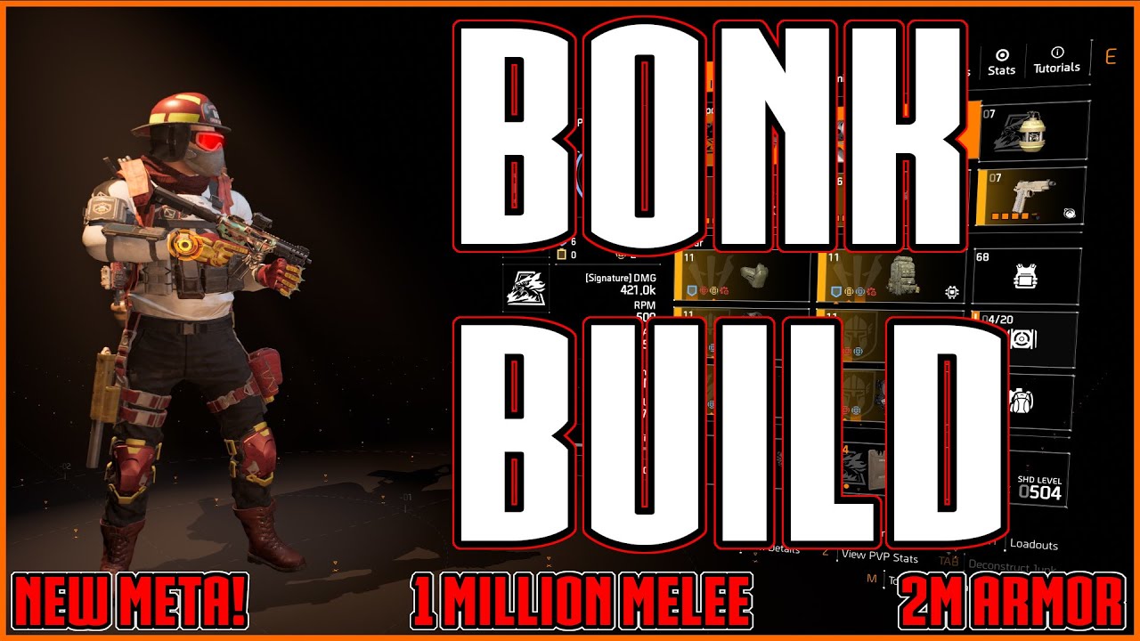The Division 2 | The Bonk Build | Overpowered PVP Build | TU 10 One Shot Tank Build!