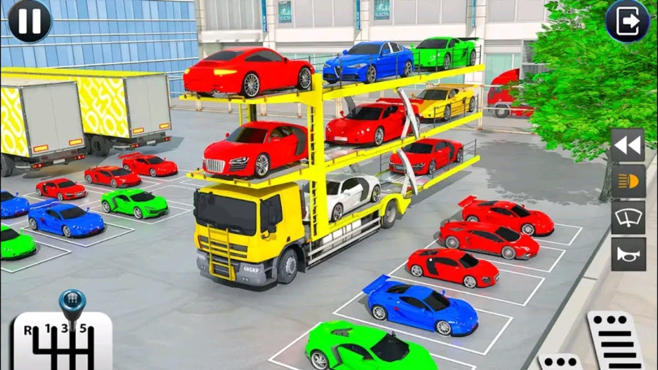 Truck Car game for kids - Cartoon Games for kids - Truck Simulator