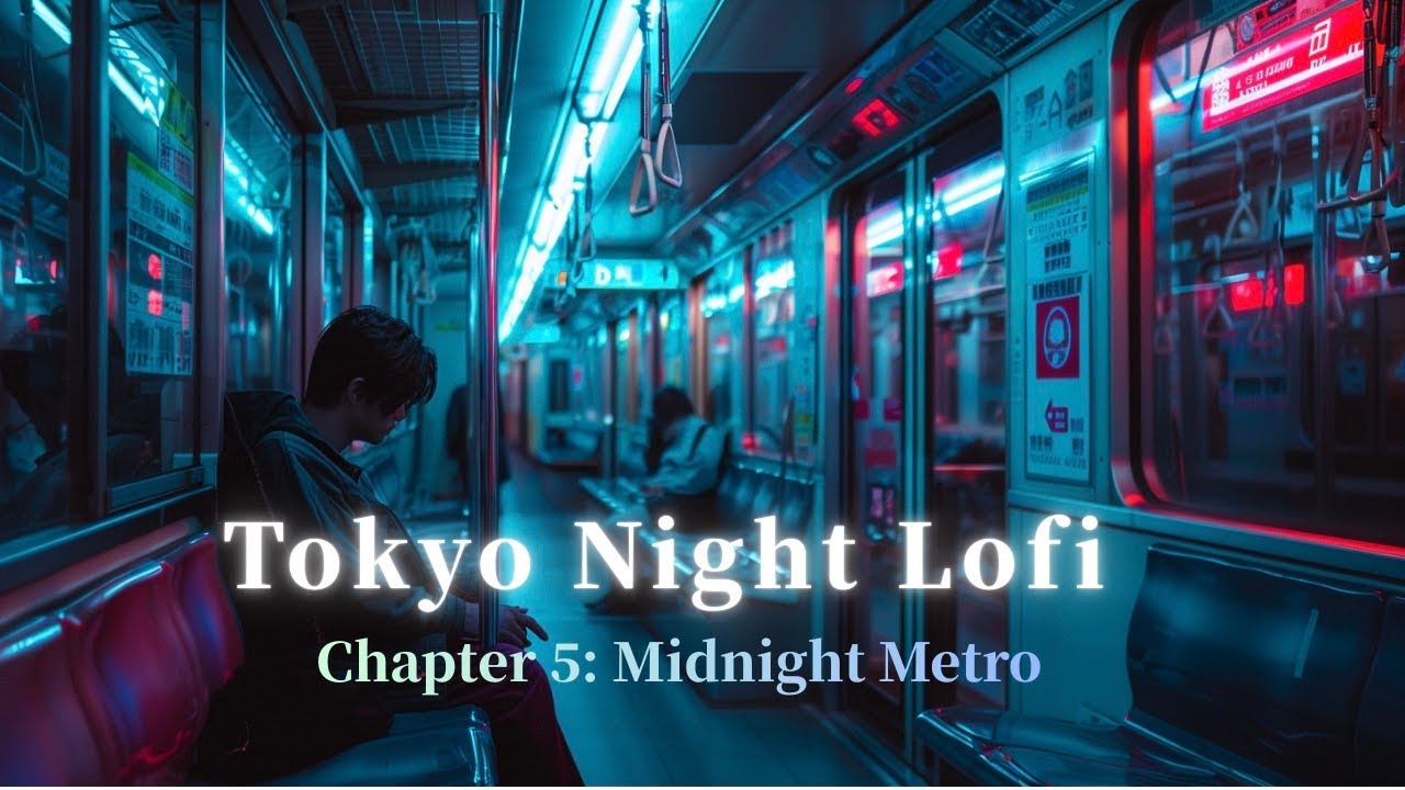 Tokyo Night Lofi — Chapter 5: Midnight Metro 🚇 | Chill Beats for Late Night