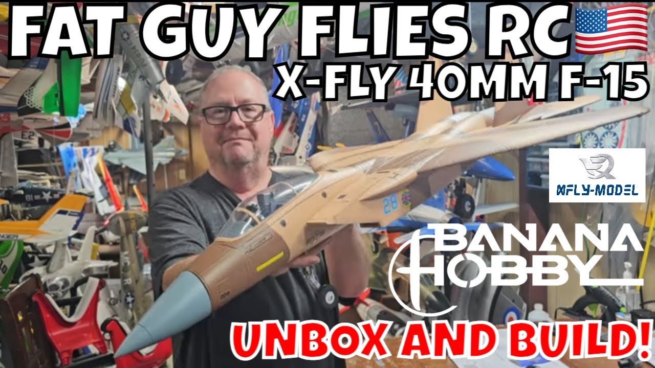 X-FLY 40MM F-15 UNBOX AND BUILD by FGFRC #rcjets #aviation #aircraft