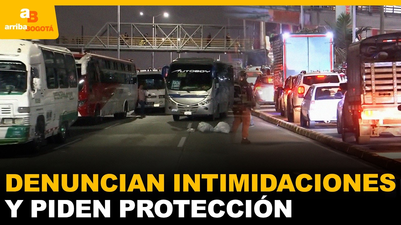 Gremio de buses exige seguridad urgente en Soacha | CityTv | ArribaBogotá