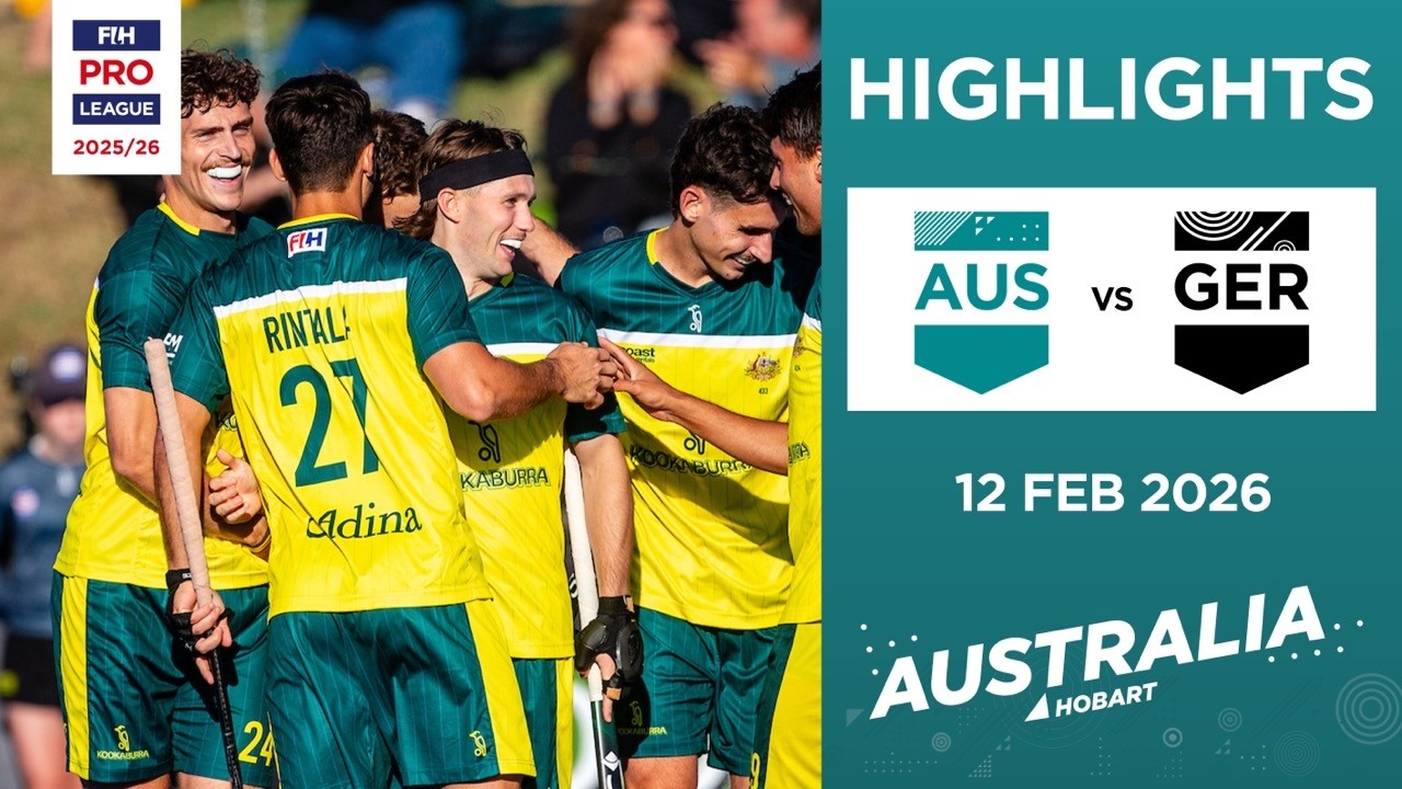 Australia vs Germany (M) | Full Highlights | FIH Hockey Pro League 2025-26 | 12 February 2026