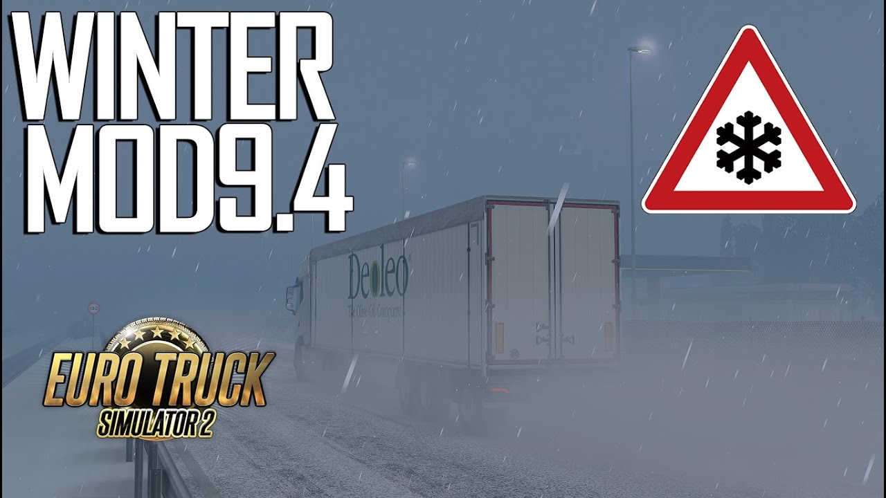 [ETS2] Frosty Winter v9.4 (ETS2 1.46) [1.46]