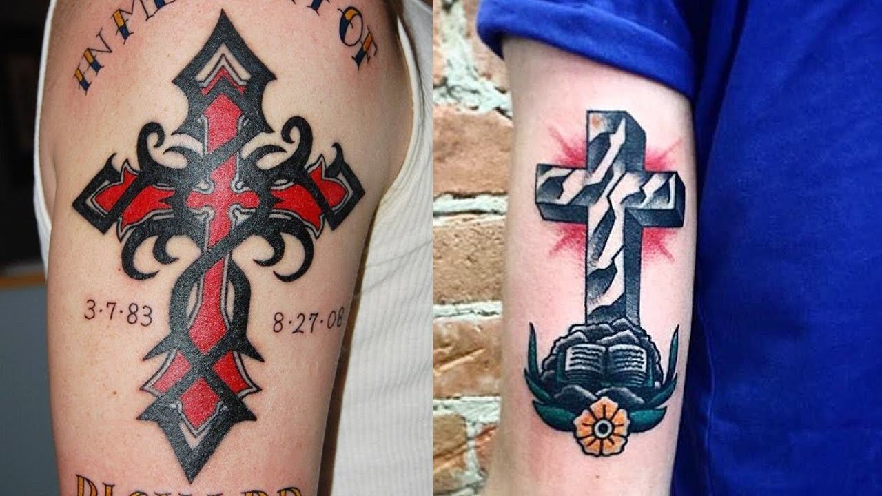 Top 30 Best Catholic Cross Tattoo Designs