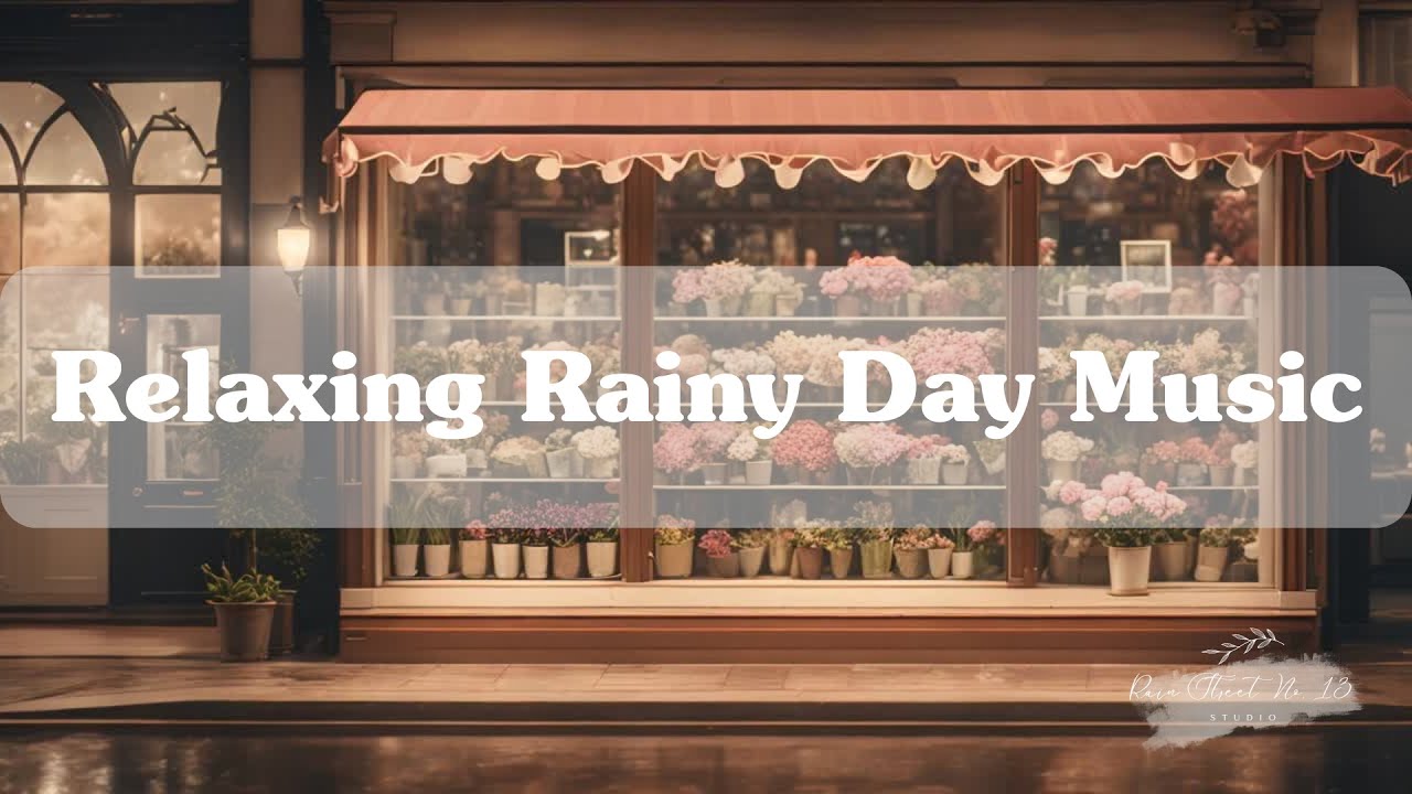 Study with me / Gentle Rain and Soft Jazz – Your Perfect Study Companion