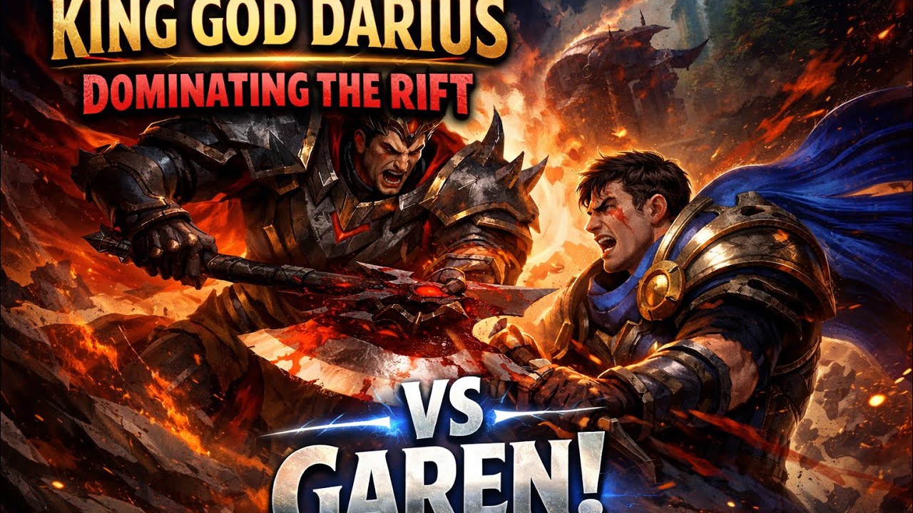 WILD RIFT - DARIUS | but absolute domination of whole rift so nobody cant move without his will🥶!!!!