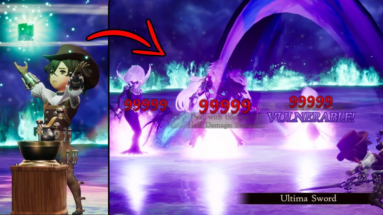 Hellblade's Power - Bravely Default 2