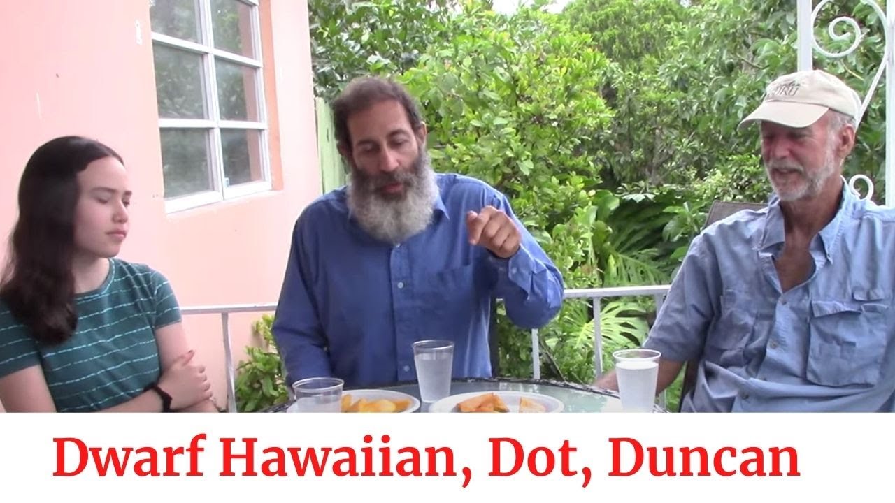 Taste Test #4 Dwarf Hawaiian, Dot, Duncan