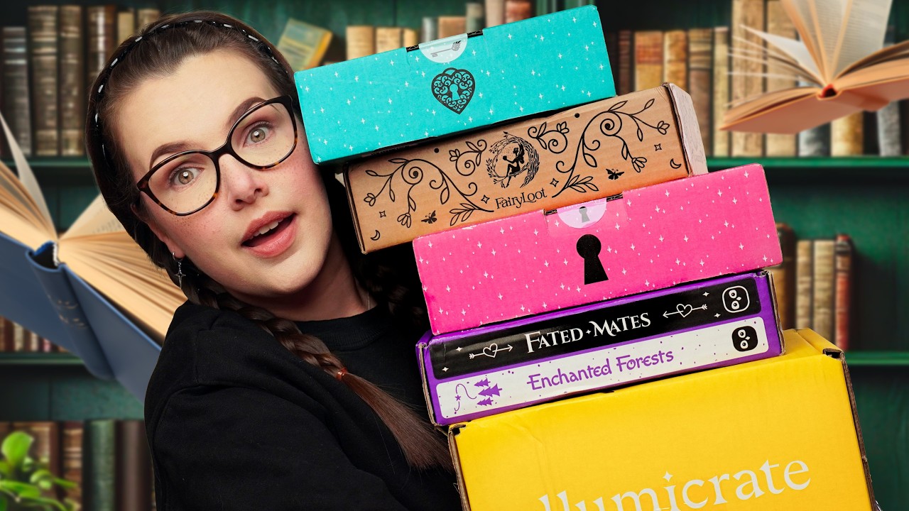КНИЖНЫЕ ПОДПИСКИ НА МАРТ 📚✨ Fairyloot, Locked Library, Forbidden Wing, Owlcrate и Illumicrate