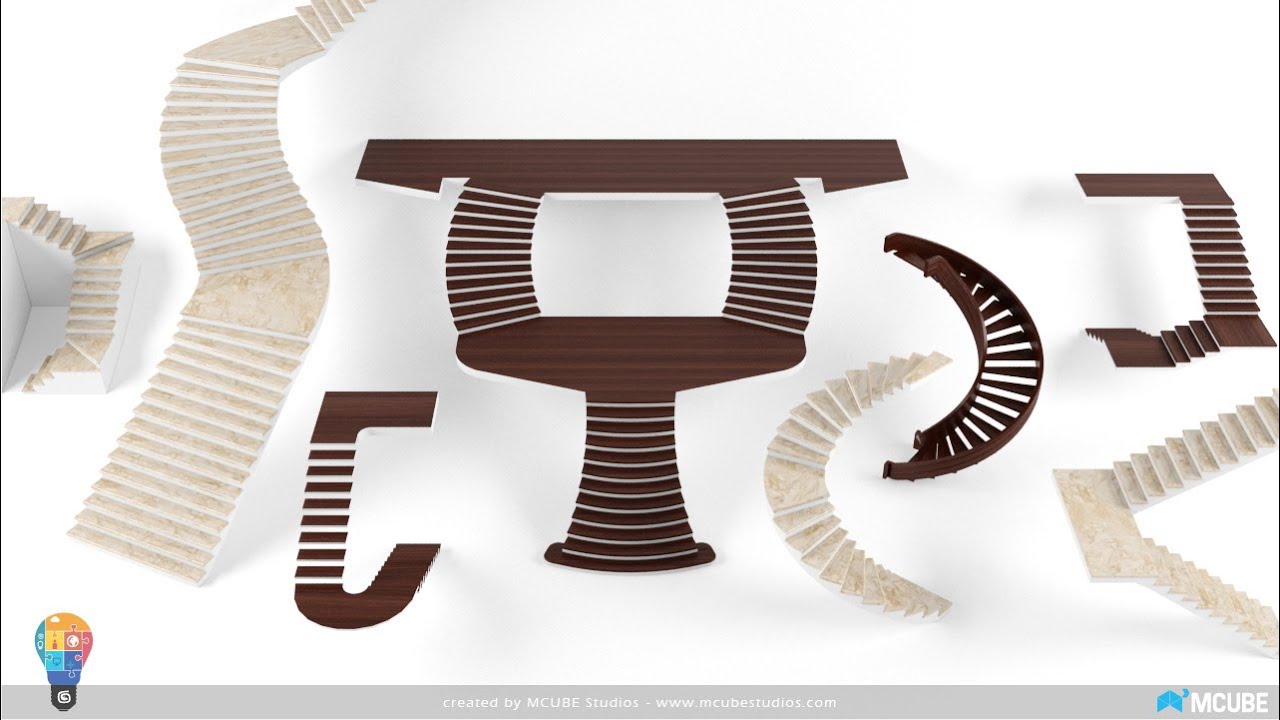 07 Topic #4 | Creating Stairs (3ds Max Plugins & Scripts) (Arabic)