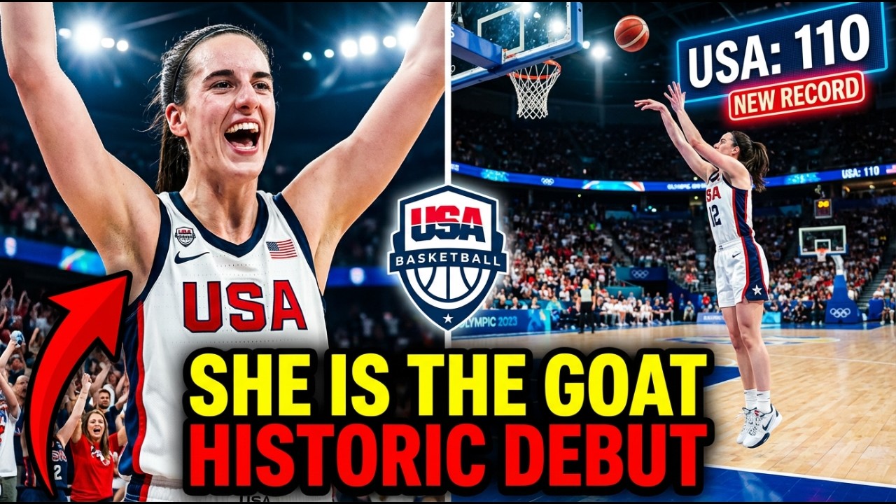 Caitlin Clark GOES VIRAL With Historic Team USA Debut!