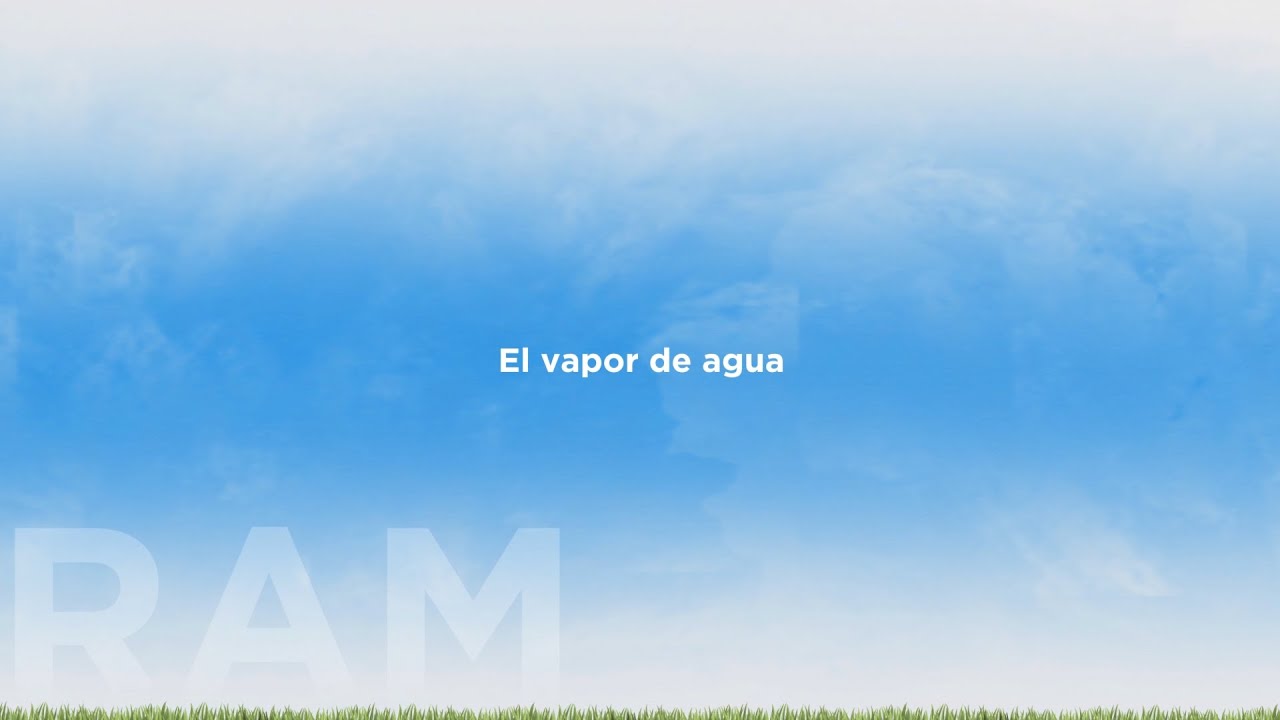 El vapor de agua