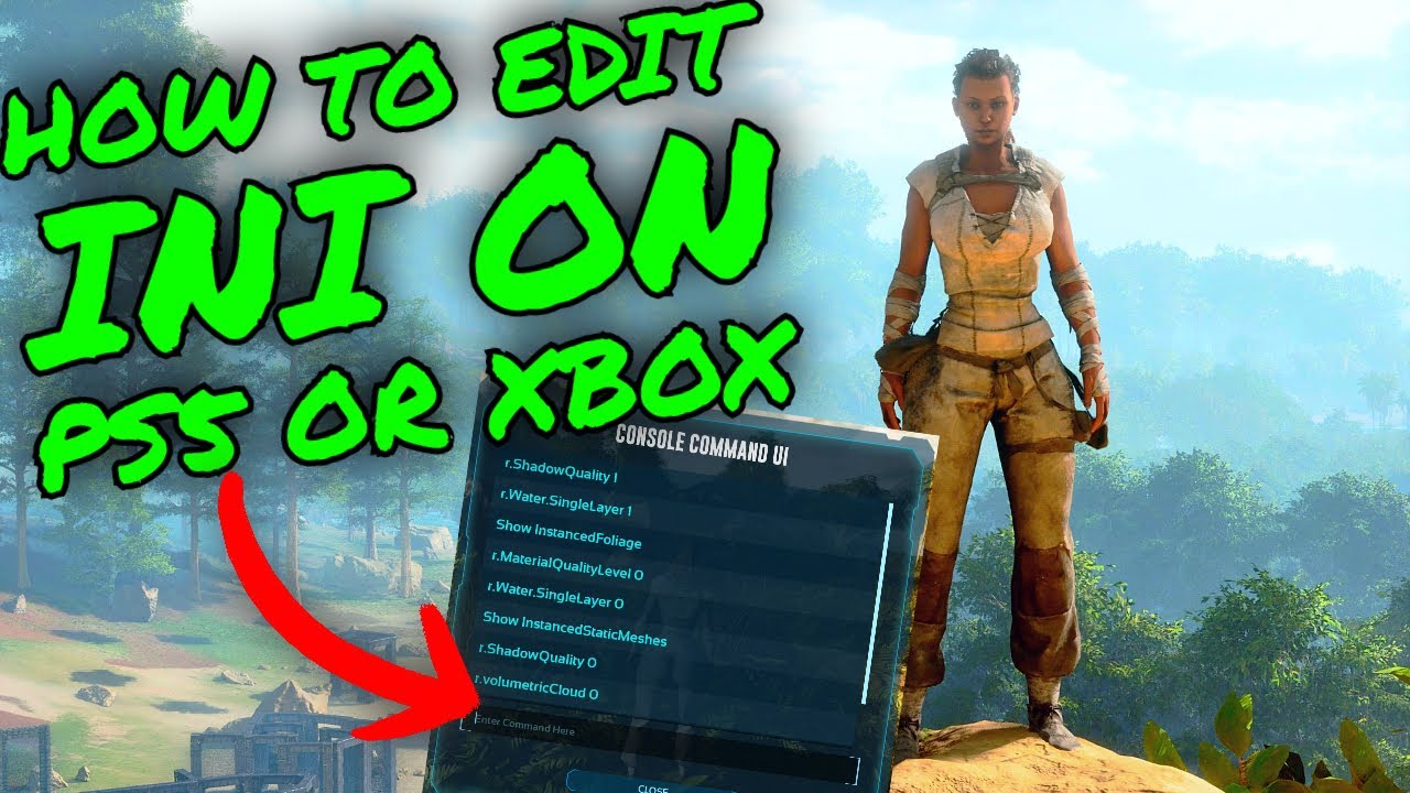 Как редактировать INI на XBOX или PS5 в Ark Survival Ascended!!! Советы и рекомендации ASA