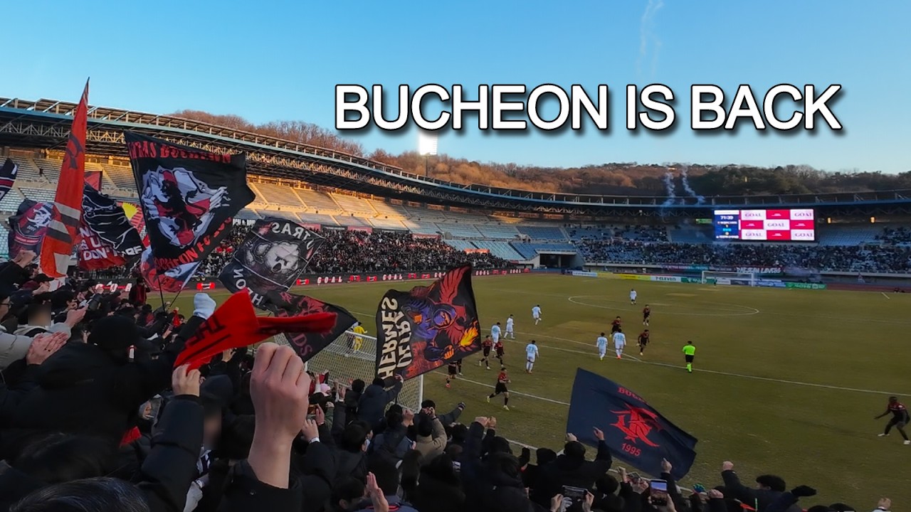 부천FC1995 홈개막전 홈전석매진!! (260308 vs 대전)
