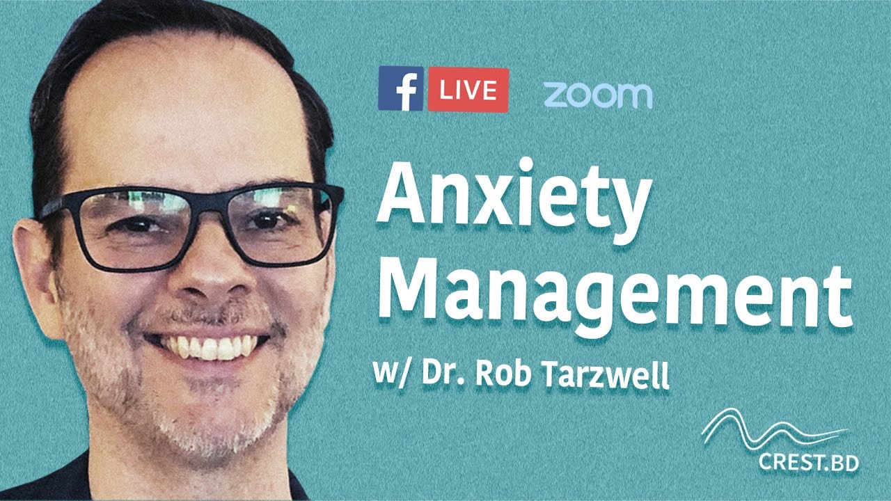 Anxiety Management & Bipolar Disorder | Dr. Rob Tarzwell | #talkBD EP. 2 🧘‍♂️