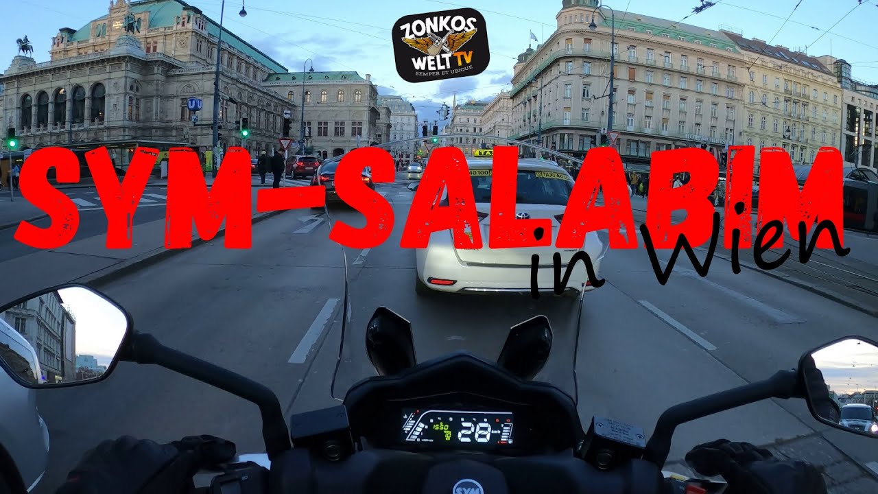 Wien am Bock mit Sym Joyride 300 16 | SYMsalaBIM!