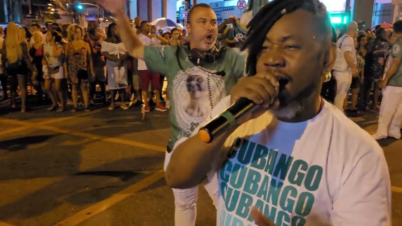 CUBANGO 2022: arrancada do samba no ensaio de rua