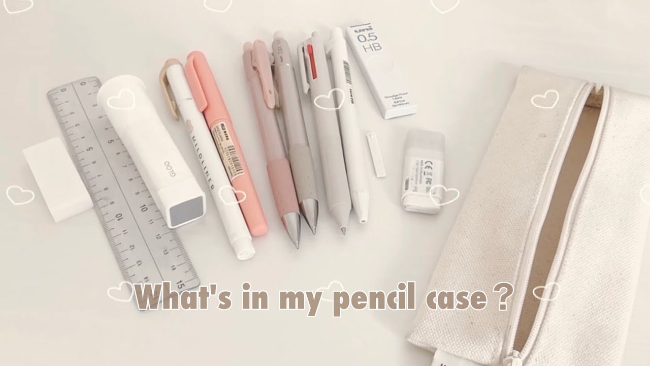 文具女子￤What's in my pencil case？￤イチ押し文具TOP10✍🏻🎟