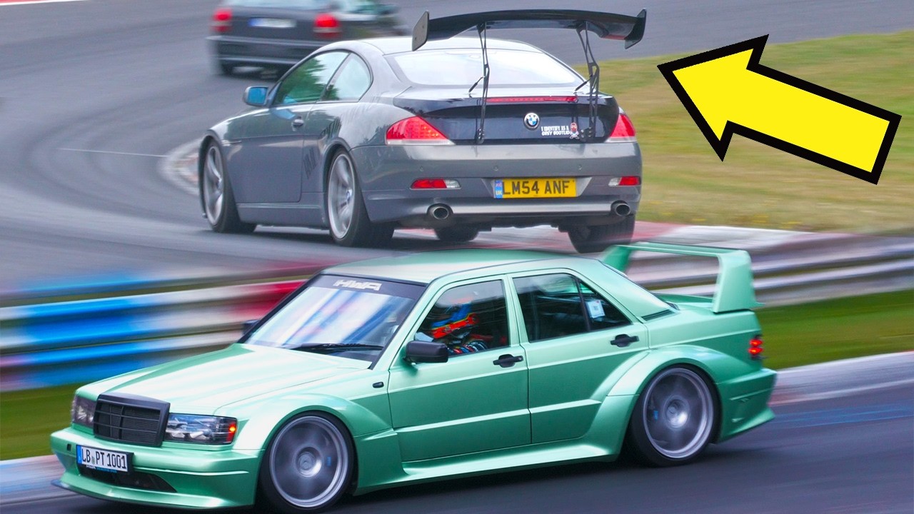 SLEEPER & Tuner Cars Attacking the NÜRBURGRING! BIG TURBO, Insane Builds, HUGE WINGS & More!