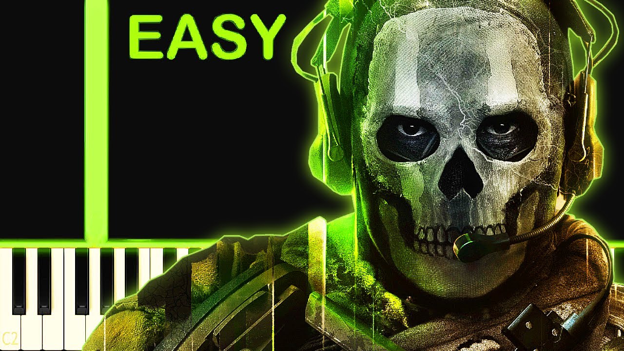 CALL OF DUTY: MODERN WARFARE 2 THEME - EASY Piano Tutorial