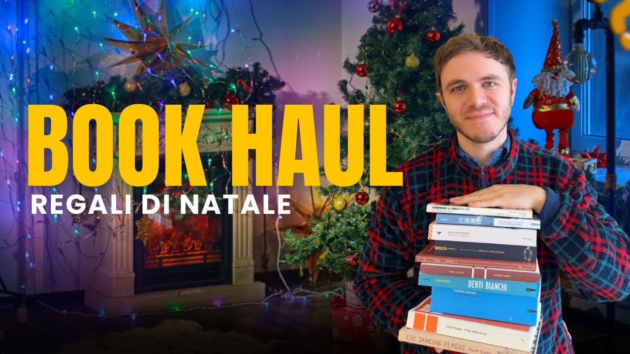BOOK HAUL di NATALE 🎄 Vediamo insieme i libri che ho ricevuto in regalo!