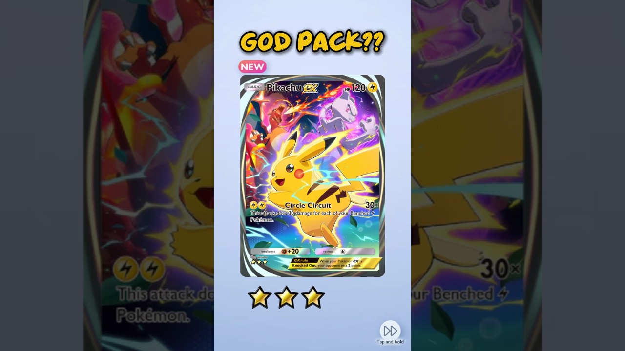 Pok&eacute;mon TCG Pocket Deluxe Pack ex &ndash; DOUBLE PULL Madness with Pikachu & Legendaries! ✨