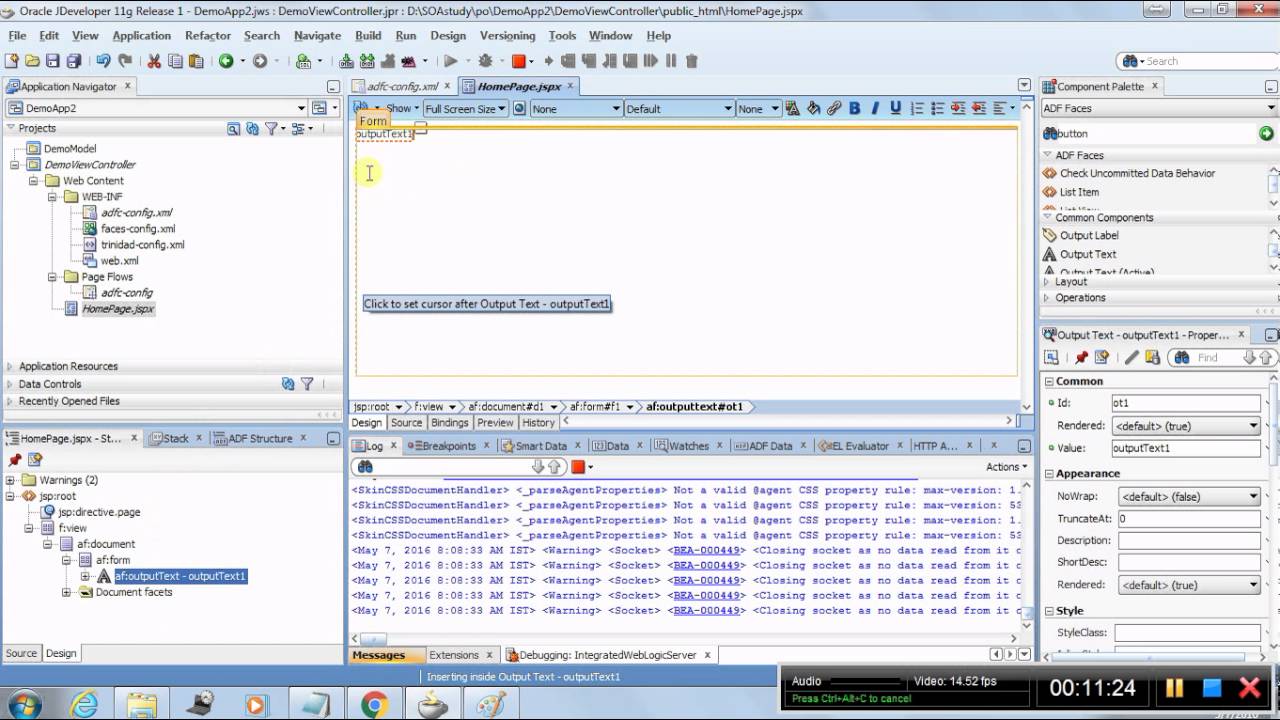 Introduction to ADF Basic