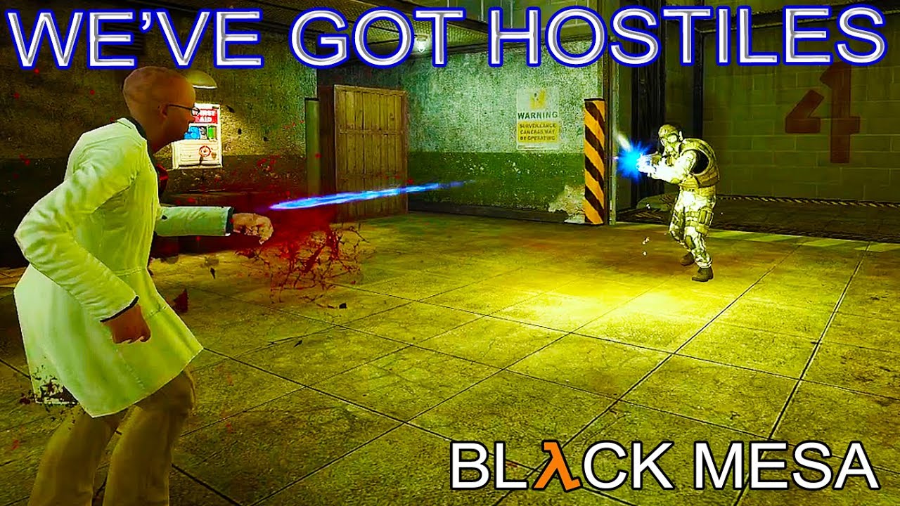 Black Mesa - Half-Life Remake - Part 8 - Clash with the Army