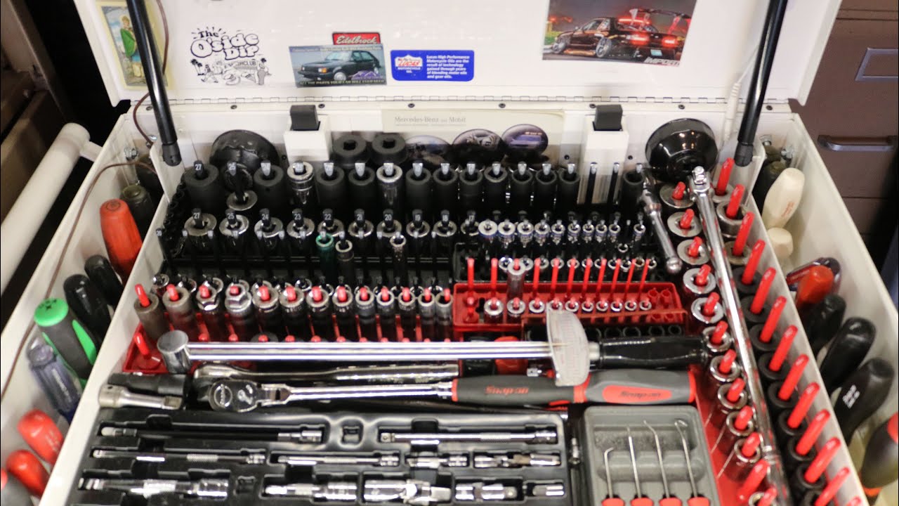 (Updated) Tool cart tour, Harbor Freight roll cart after 1 year of ownership