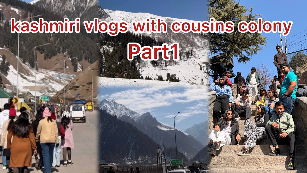 Kashmiri vlog with cousins colony part1