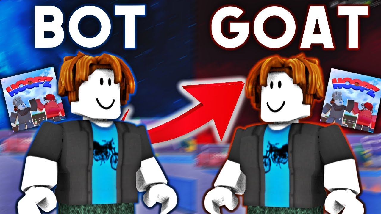 Acting Like A BOT, Then POPPING OFF! | (ROBLOX HOOPZ)