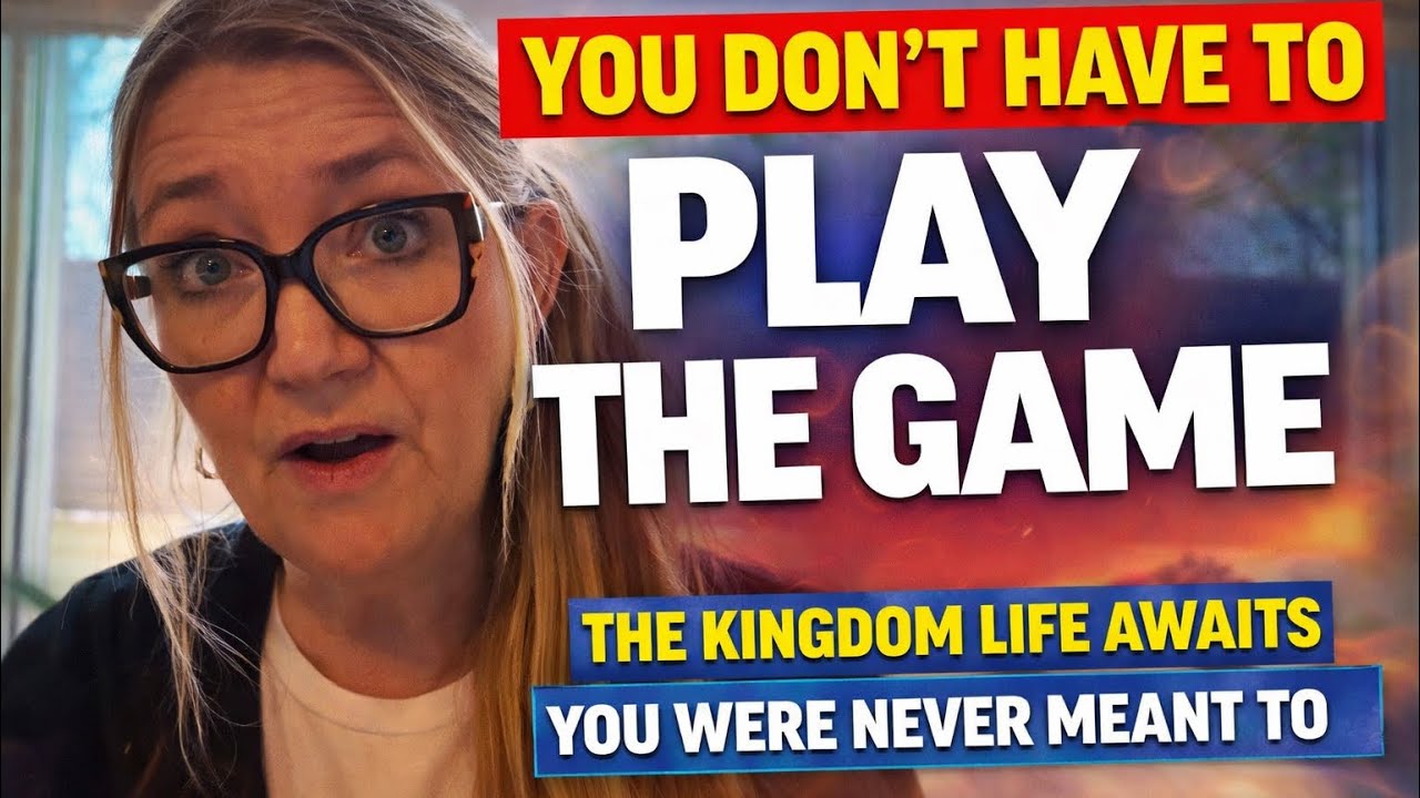 You Don’t Have to Play the Game — How Jesus’ Habits Free You from Hustle, Performance & Illusion
