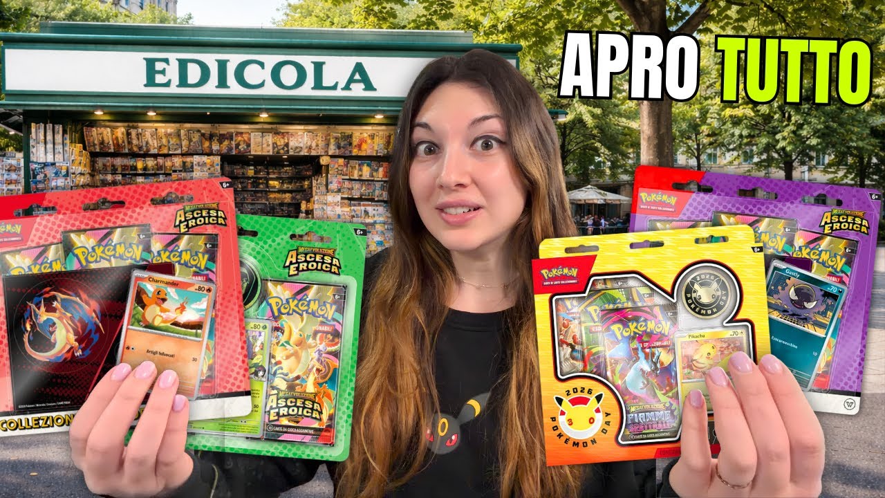 ASCESA EROICA è qui: apro TUTTE le collezioni del nuovo set di carte Pokémon