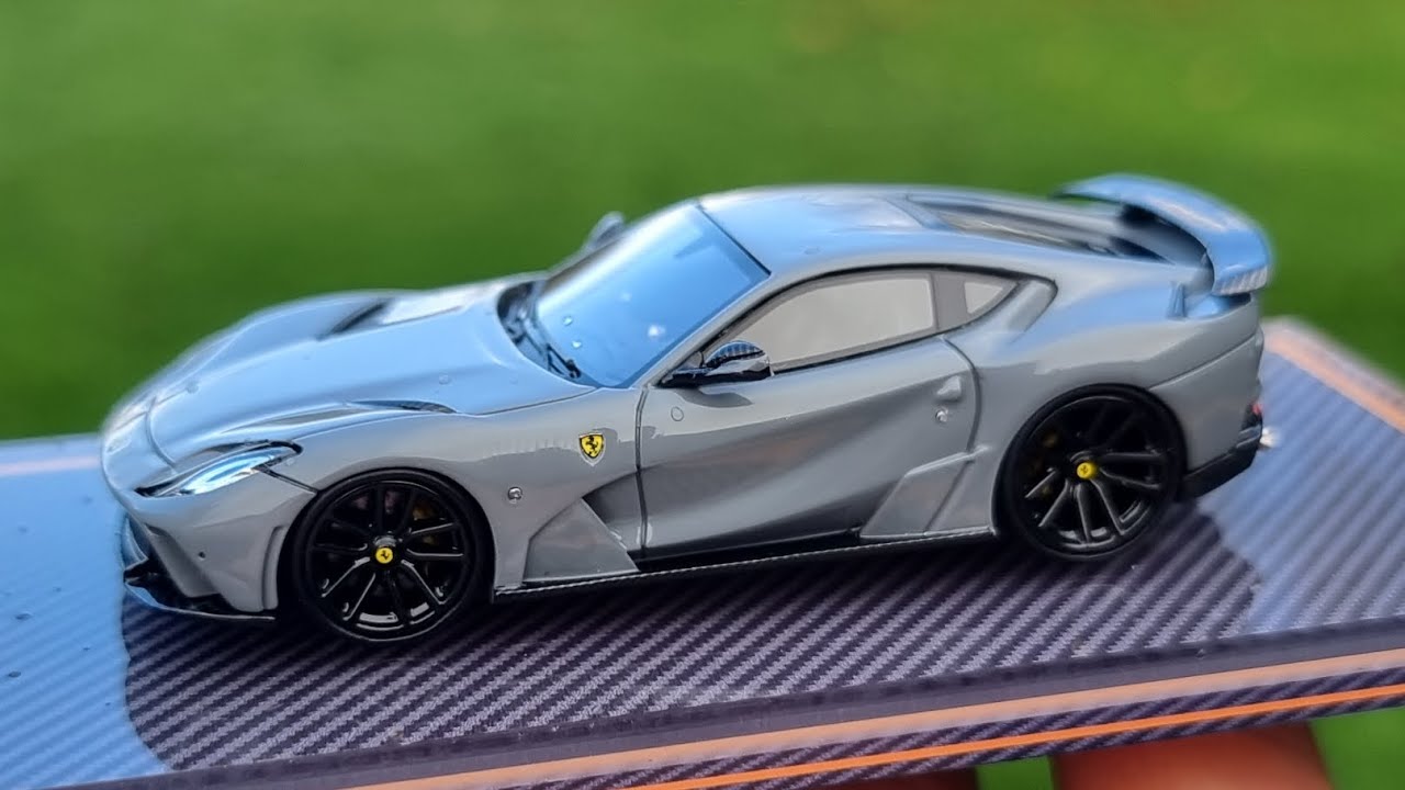 Next level! U2 Ferrari 812 Superfast Novitec 1/64 resin model. Unboxing and Review