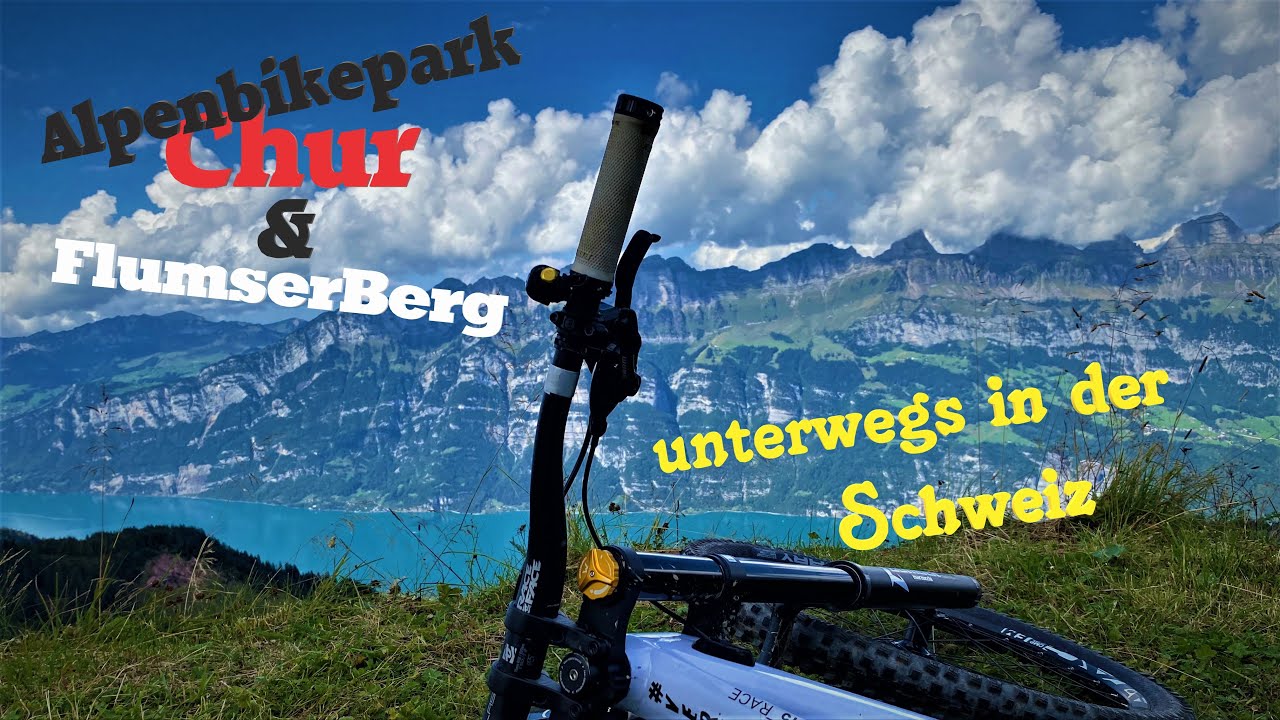 unterwegs in der Schweiz / Alpenbikepark Chur - Blue & Red / BikeBerg Flumserberg // Cube TWO15