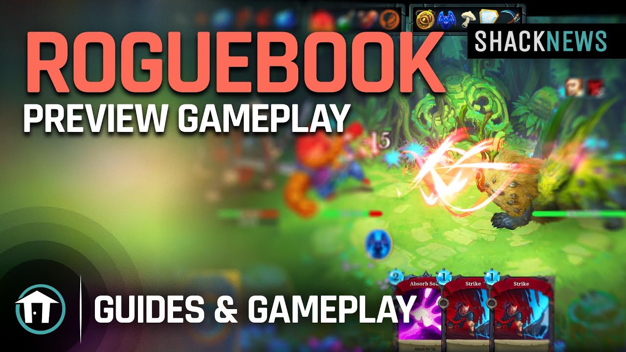 Roguebook Preview Gameplay