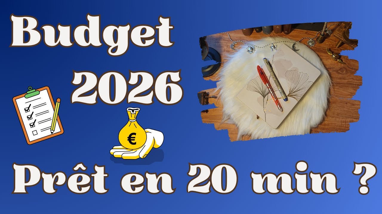 Préparer son budget 2026 : la méthode qui change tout | ENVELOPPES BUDGET
